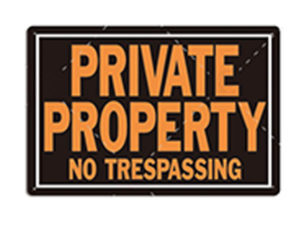 BZ0089 Private Property